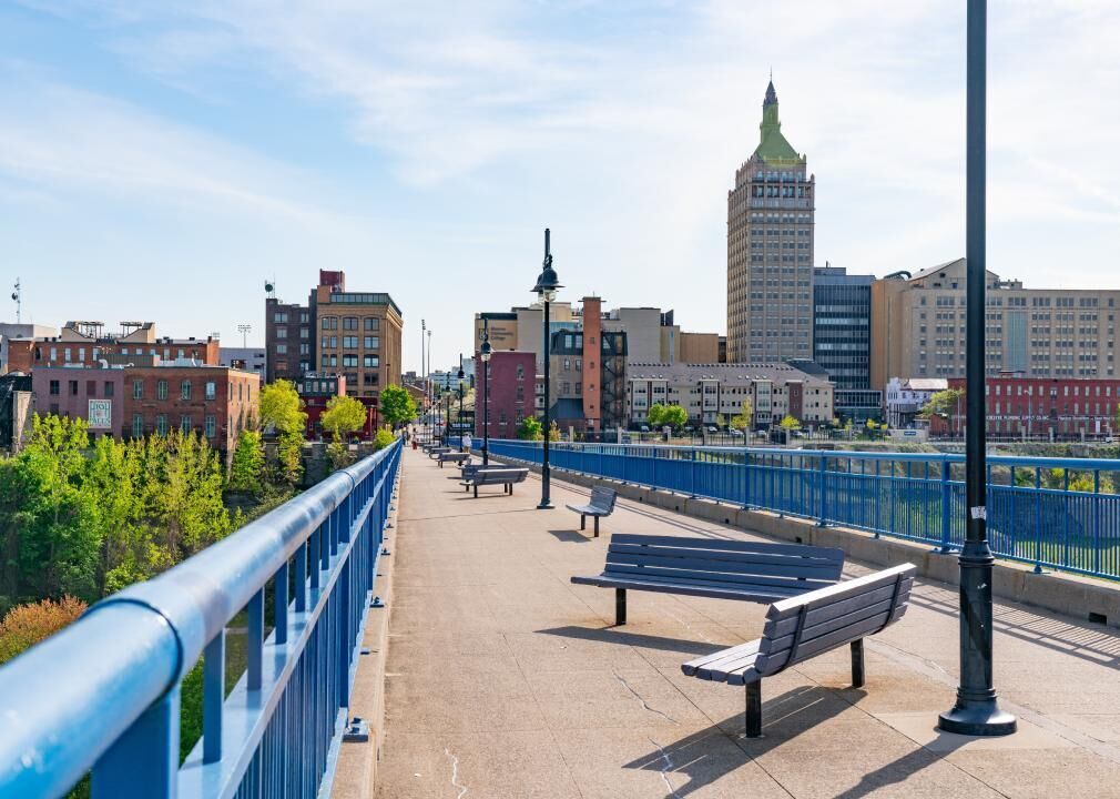 #9. Rochester, New York (tie)